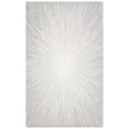 thumbnail image 2 of SAFAVIEH Abstract Olivera Radiate Area Rug, Ivory/Silver, 3' x 5', 2 of 10