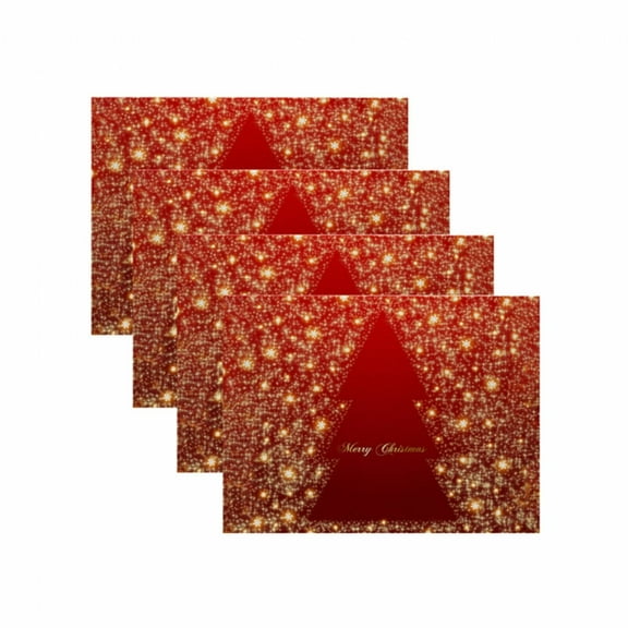 AUQ Placemat,Stylish Decor Table Mat,Quick-Drying Feature Dinner Mats,Multicolor 5,32*42cm