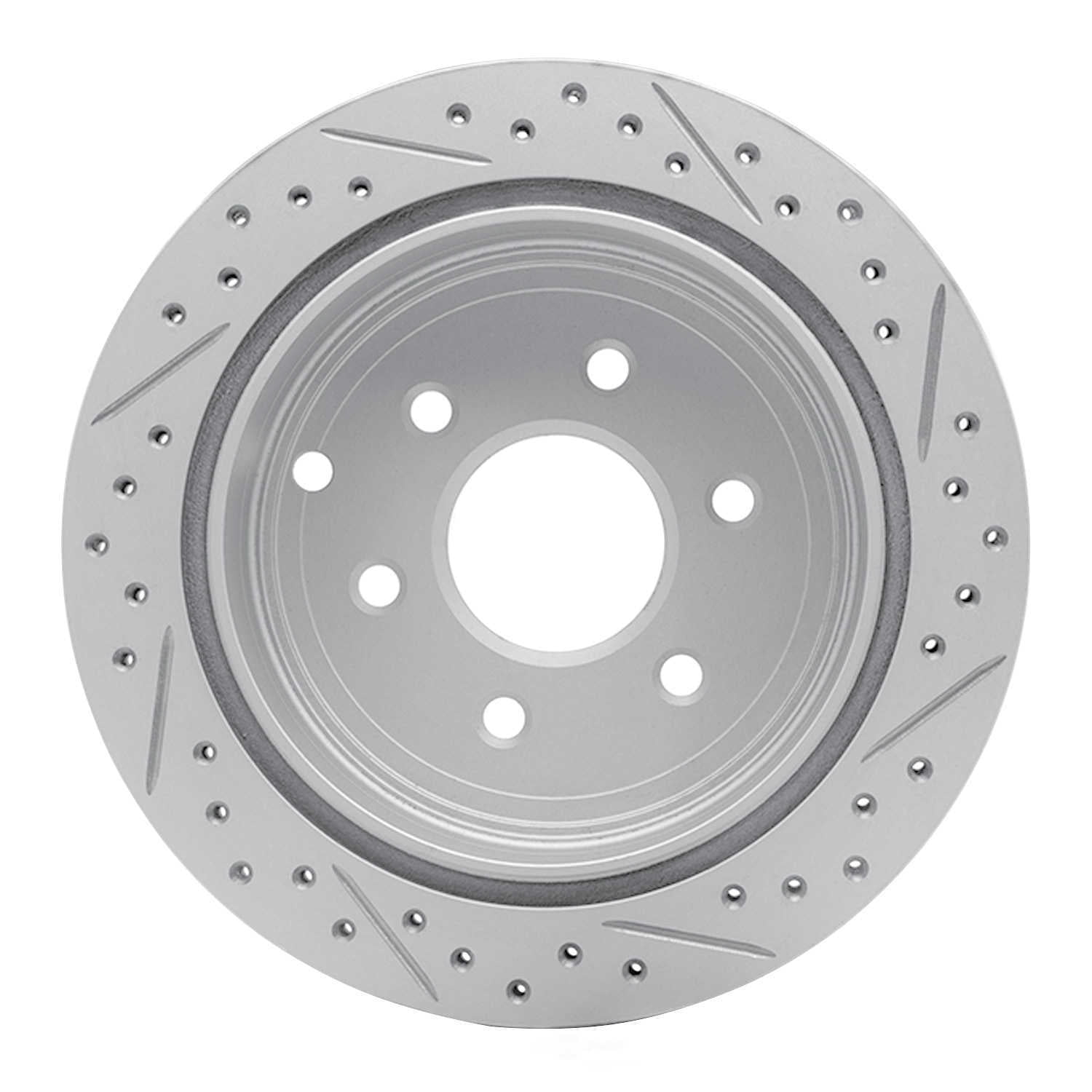 Dynamic Friction Company 830-67094L DFC Geoperformance Rotor - Drilled and Slotted