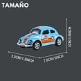 thumbnail image 2 of Carro De Juguete Control Remoto Escala 1:64 Vocho Escarabajo Color Azul., 2 of 9