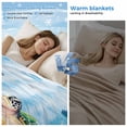 thumbnail image 2 of Ocean Turtle Cooling Blanket, Lightweight Breathable Summer Throw Blanket with Double Sided Cold Effect,Sea Coral Underwater Animal Fish Blue Picnic Beach Blankets Bed Sheet for Hot Sleepers 40"x60", 2 of 8