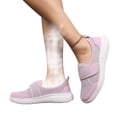 thumbnail image 7 of Orthopedic Sneakers Slip On Walking Shoes Women Breathable Mesh Upper Lightweight Arch Support Anti-Skid Thick Bottom Cushioning Foam Diabetic Shoes for Work Office Daily, 41, 7 of 7