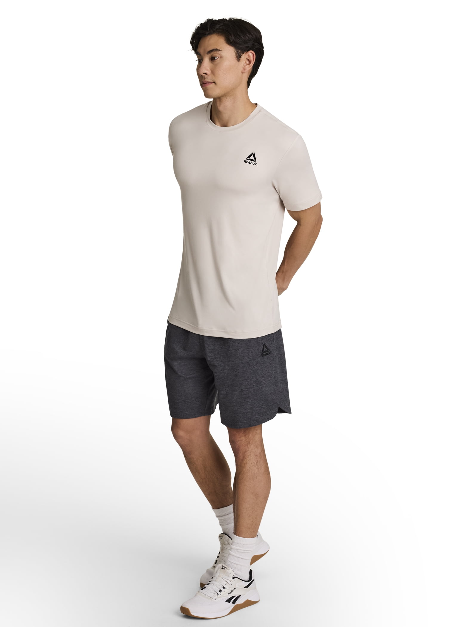 Reebok Men's and Big Men's Legacy Core Short Sleeve Tee Shirt, Sizes XS-5XL