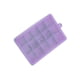 thumbnail image 2 of Yuarrent Moldes para bandejas de cubitos de hielo para el hogar con tapa, cubos cuadrados reutilizables de silicona, moldes para crema, congelador Cocina y Comedor Púrpura Yuarrent HA066842-02, 2 of 6