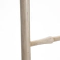 thumbnail image 6 of LuxenHome Rustic Birch Wood 4-Rung Blanket Ladder, 6 of 8