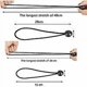 thumbnail image 5 of 30 Pieces Elastic Tensioner, Tarpaulin Tensioner, Elastic Bungee, Elastic Tensioner for Pavilion, Tarpaulin, Camping, Tent, Curtains Extension Harness, 5 of 5
