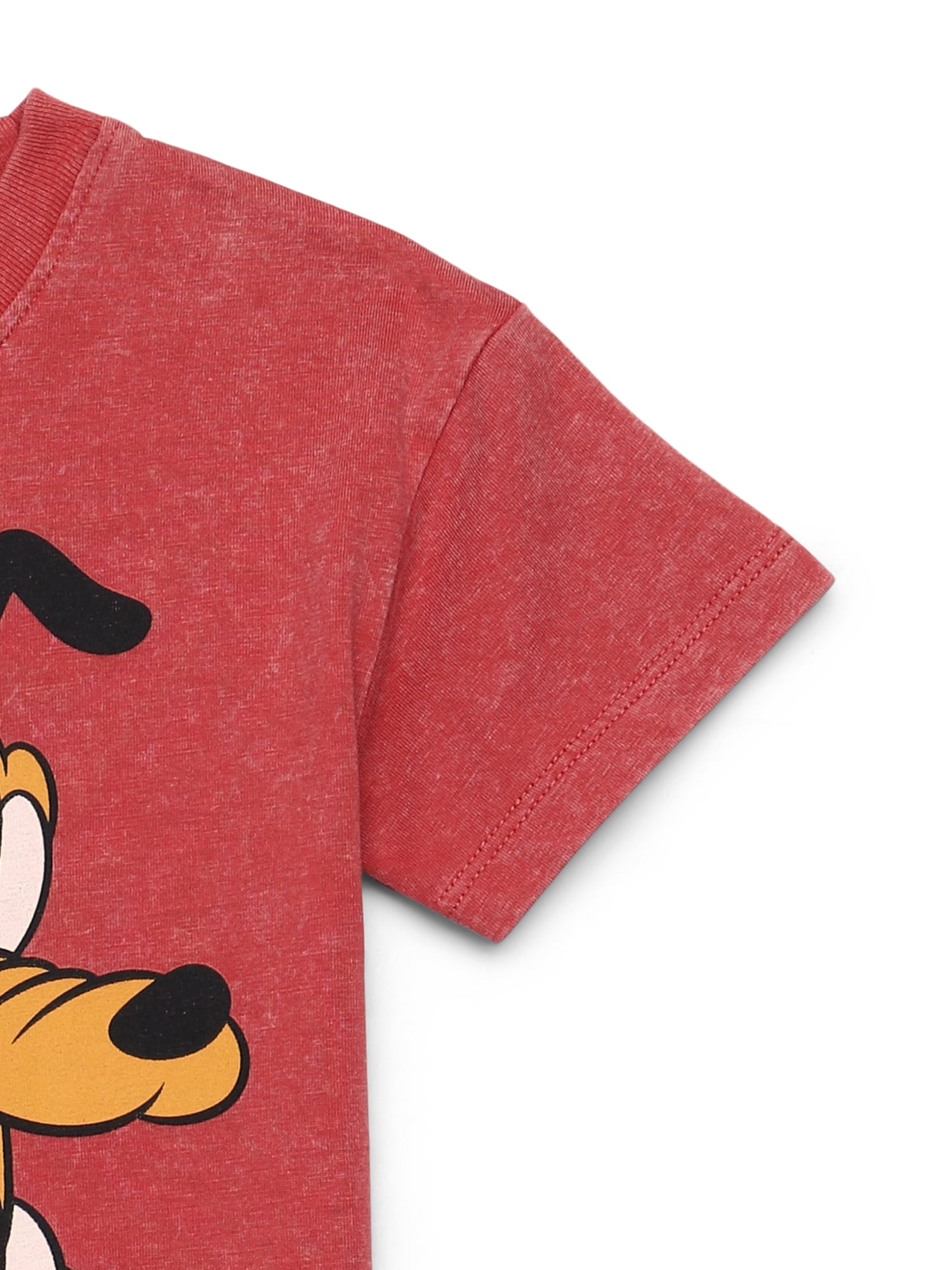 Mickey Mouse Toddler Graphic Crewneck Tee with Short Sleeves, Sizes 12M-5T