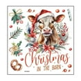 thumbnail image 2 of Christmas Decorations Bathroom,To From Christmas Stickers,Farm Style Christmas Toilet Sticker Decoration Christmas Toilet Sticker,Christmas Decorations for Bathroom,Unique Christmas Decorations, 2 of 8