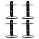thumbnail image 5 of 4 botelleros de pared, soporte para botellas de cerveza, soporte individual de metal para vino, 5 of 8