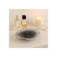 thumbnail image 3 of Modern Abstract Glass Decorative Bowl for Coffee Table Decor - Luxury Candy and Key Bowl for Home Decor Accents - Versatile Table, Kitchen Counter Bowl, or Centerpiece Table Decorations - 2", Black, 3 of 11