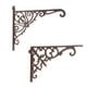 thumbnail image 5 of Soporte De Estante De Pared De Hierro Forjado Vintage 2 Piezas Soporte En Soporte De Soporte De Soporte S, 5 of 9