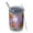 Purple Halloween Pumpkins, variant on 12oz Tumblers Rainbow Halloween Pumpkins Pattern Vacuum Insulated Stainless Steel Travel Tumbler Cups Mug with Lid and Straw for Beer,Coffee,Beverages with Cleaning Brush for Cold & Hot Drinks