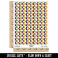 thumbnail image 2 of Beagle Dog Solid 200+ Round Stickers - Rainbow - Matte Finish - 0.50" Size, 2 of 3