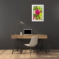 thumbnail image 3 of Wilson, Emily M. 11x14 White Modern Wood Framed Museum Art Print Titled - Sarytag-Sughd Province-Tajikistan Hollyhock blossoms in the mountains of Tajikistan, 3 of 4