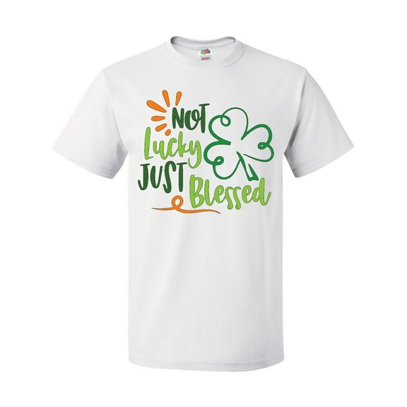 Inktastic St. Patrick's Day Not Lucky Just Blessed with Clover T-Shirt