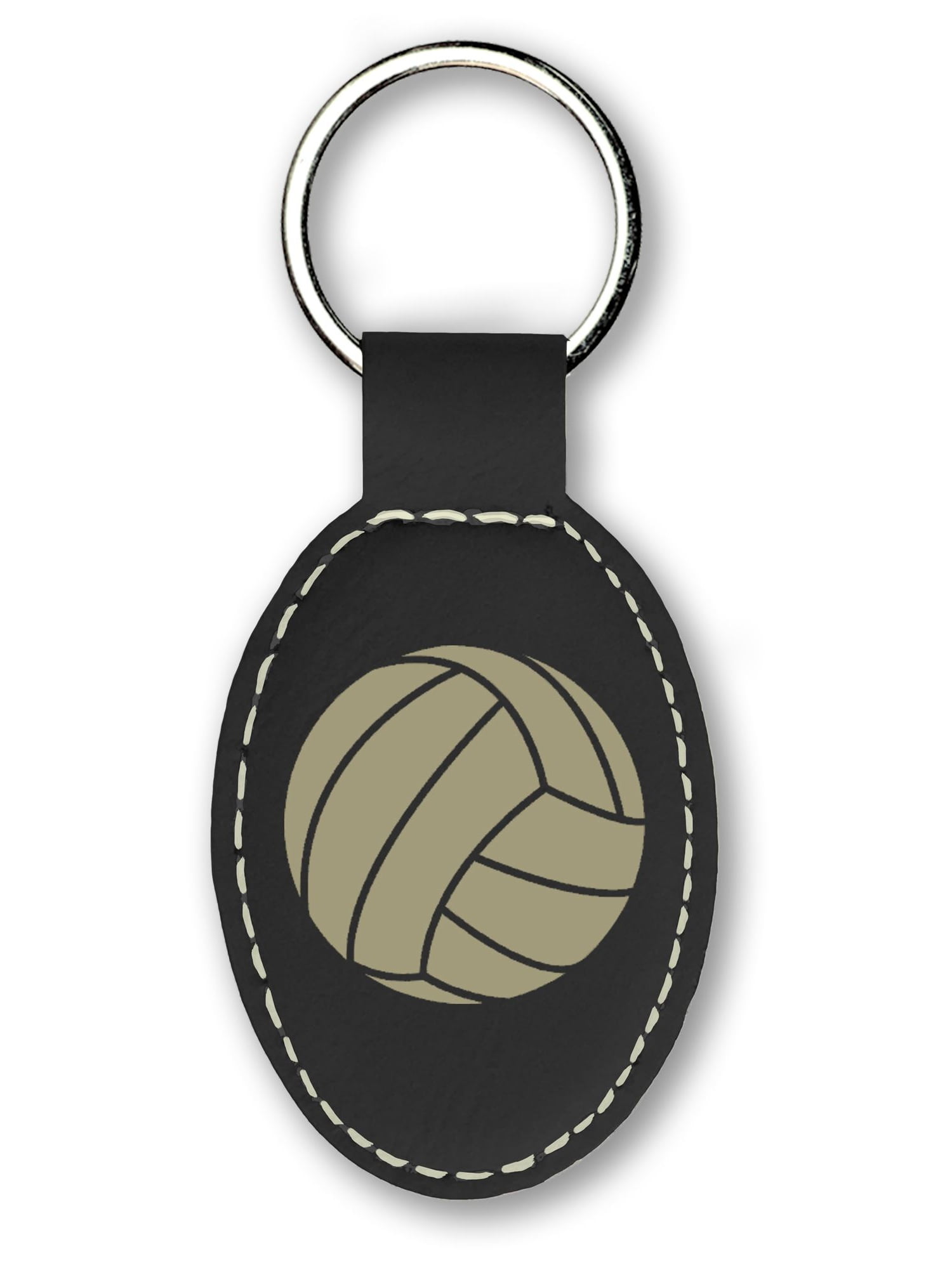 SkunkWerkz Keychain Volleyball Ball (Black)