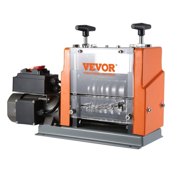 Automatic Wire Stripping Machine  0.06‘‘-0.98‘‘ Electric Motorized Cable Stripper  60 W  Wire Peeler with Visible Stripping Depth Reference  6 Round & 1 Flat Channels for Scrap Copper Rec