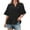 Black, variant on Womens Blouses for Work Summer Tops Plus Size 4X White Tshirts Shirts V Neck Fitted Blouses Dressy Casual