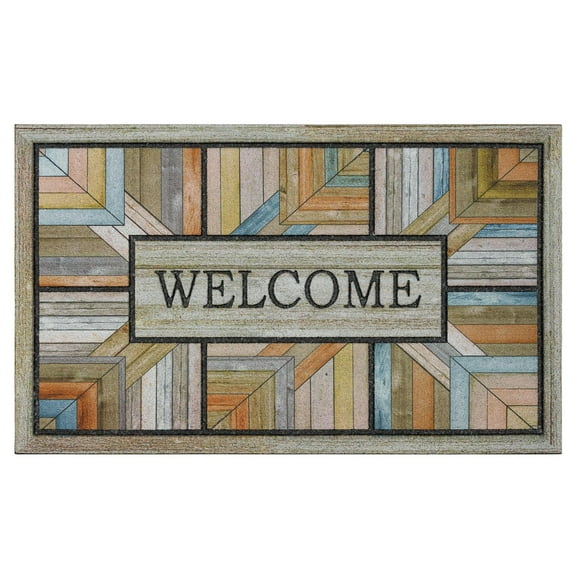 Mohawk Home Colorful Roots Polyester Door Mat 1' 6" X 2' 6"