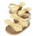 thumbnail image 7 of CZHQWE Girls Sandals Shoes For 1 Year Old Girl Baby Girls Sandals Summer Shoes Outdoor First Walker Toddler Girls Shoes For Summer Yellow 6-12 Months, 7 of 7