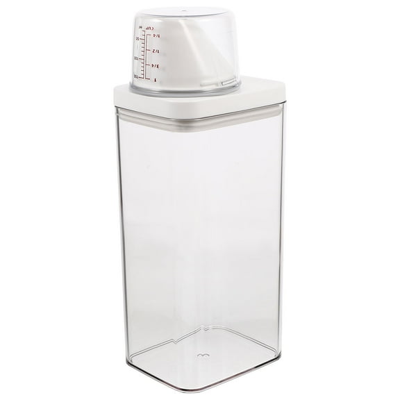 Worgeous Transparent Airtight Food Storage Container for Kitchen with Sealed Lid Made of Plastic