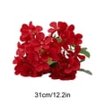 thumbnail image 3 of Realistic Artificial Stem – 12.2" Single Fake Flower Branch with Flexible Plastic Stem – Silk-Like Faux Floral Pick for Wedding Centerpieces, Bridal Bouquets, Home Decor & Spring Parties, 3 of 6
