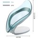 thumbnail image 2 of Soap Dish, Detachable Drainage Hollow Soap Dish, Leaf Shaped Soap Dish For Kitchen Bathroom Shower (2 Pieces), 2 of 4