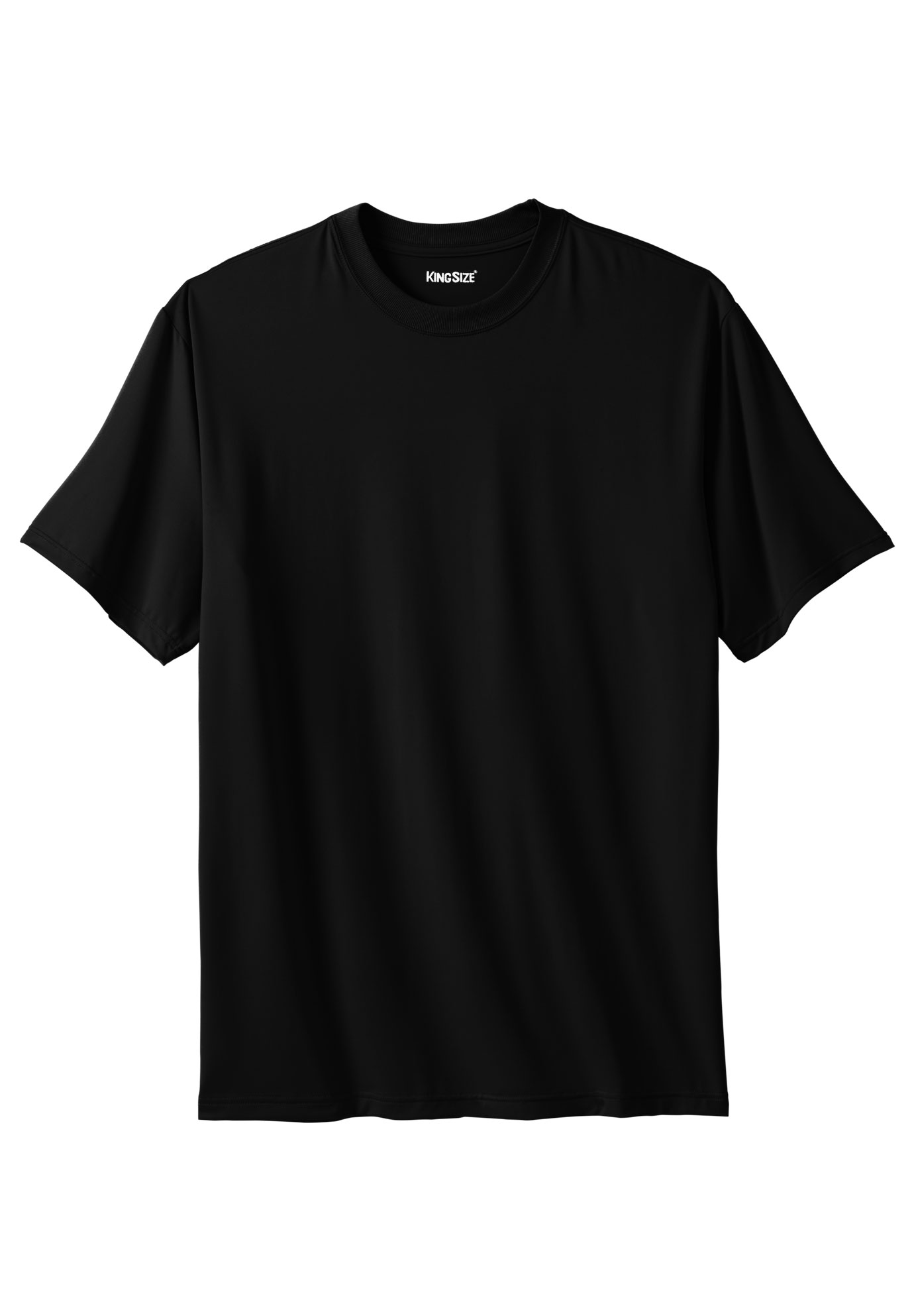 KingSize Men's Big & Tall Performance Flex Crewneck Tee