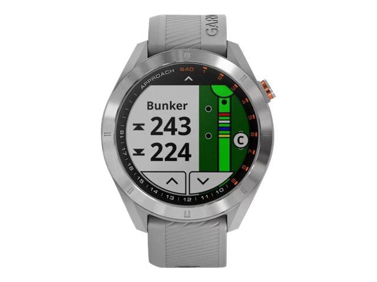 Garmin Approach S40 GPS Golf Smartwatch in Gray - Walmart.com