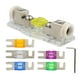 thumbnail image 3 of Portafusibles de sonido de 120A para coche con fusible 30A 40A 60A 80A 100A, bloque de fusibles para amplificador de sonido estéreo de coche, ,, 3 of 9