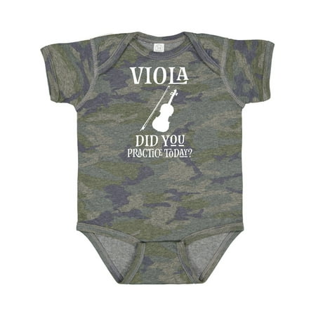 

Inktastic Funny Viola Music Practice Gift Gift Baby Boy or Baby Girl Bodysuit