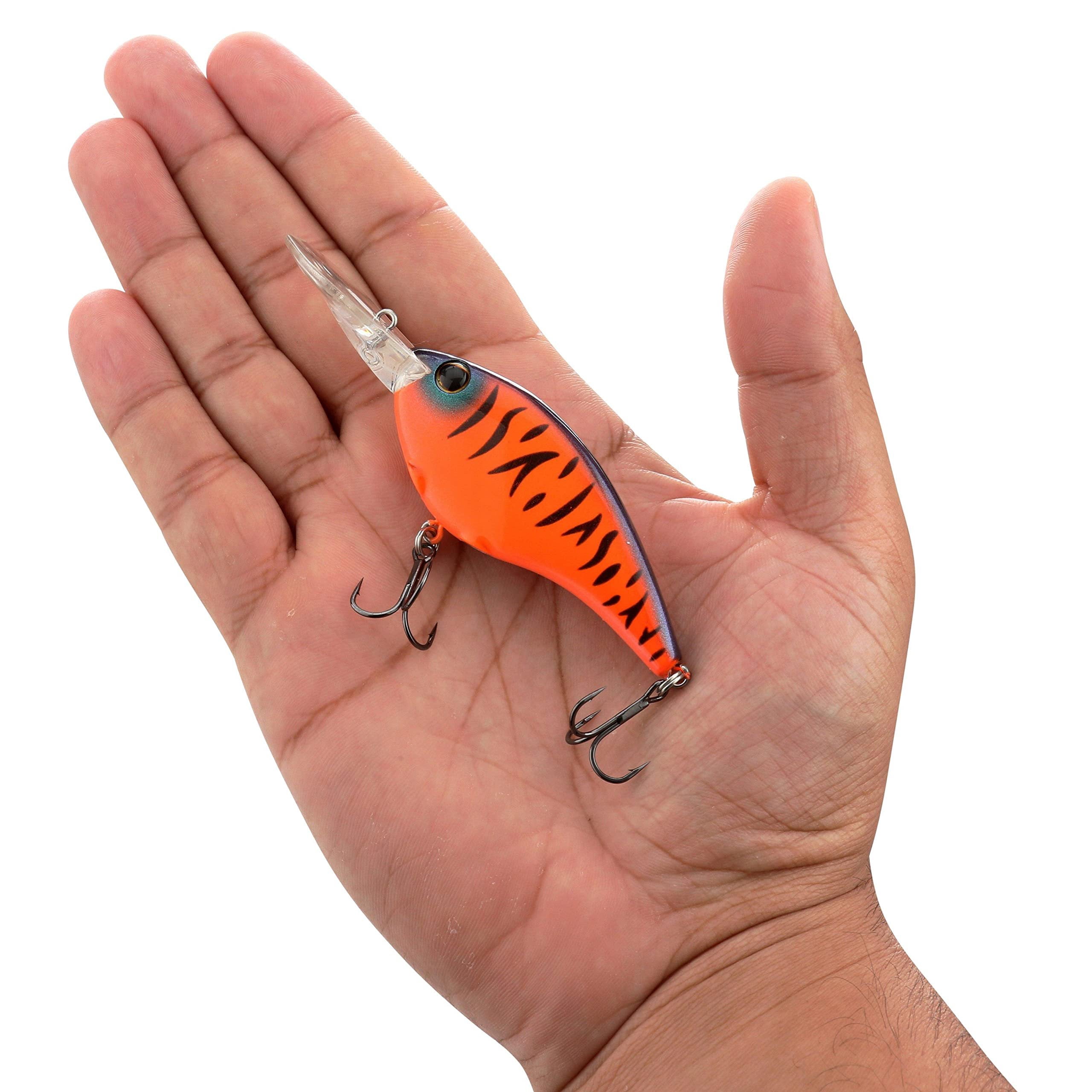 Berkley Clickin’ Frittside Fishing Lure, Blaze, 9 (1/2 oz)