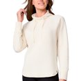 thumbnail image 3 of Free Country Women's UltraFill Cowl Neck Top Cream M, 3 of 5