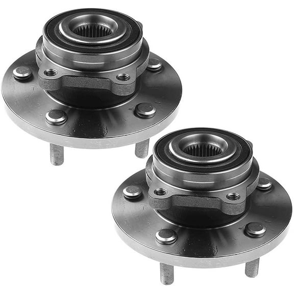 A-Premium Wheel Bearing and Hub Assembly Compatible with Dodge Journey 2009-2020 Front Left and Right 2-PC Set