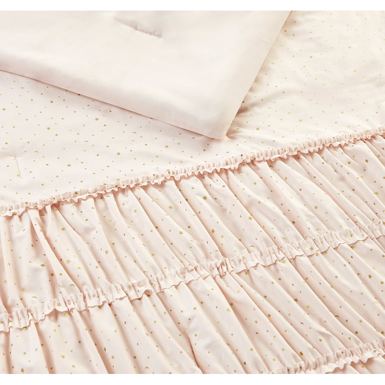 Celestial Princess Pink Ultra Soft Microfiber Comforter Set with