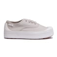 thumbnail image 2 of Palladium Sub Low Women's Lace Up Canvas Platform Sneakers In Grey Size 7.5, 2 of 6