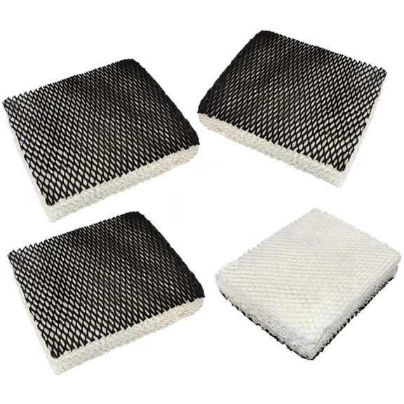 HQRP 4-Pack Humidifier Wick Filter for Holmes Bionaire 900 / 900CS / 900X / CBW9 Replacement