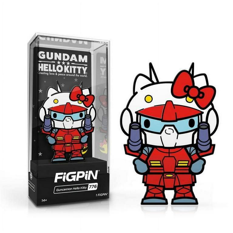 FiGPiN Gundam x Hello Kitty Guncannon Hello Kitty #776 - Walmart.com