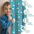 thumbnail image 3 of Blackout Kids Curtains,Blue Cartoon Unicorn Ice Cream Donut Star Cloud Childrens Insulated Curtains Set Of 2,Bedroom Essentials,Toddler Room Decor 42"x84", 3 of 5