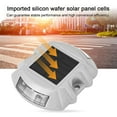 thumbnail image 2 of 2 Pcs Feux de Route Solaires, Feux de Signalisation Blancs Brillants pour Allée Étanches Sans Fil, 2 of 5