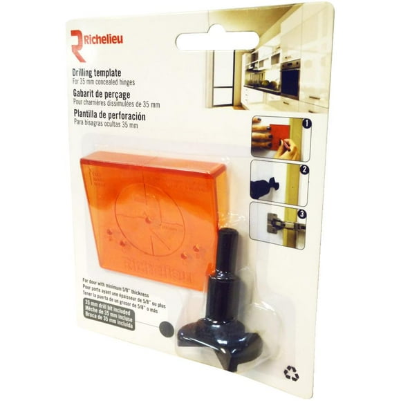 Drilling Template for European Hinges