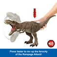 thumbnail image 5 of Jurassic World Chaos Theory All-Out Attack Tyrannosaurus Rex Dinosaur Action Figure Toy, 5 of 8