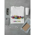 thumbnail image 3 of New York Colorful Skyline Tee Men's -Image by Shutterstock, 3 of 4