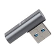 thumbnail image 2 of TONKBEEY Right Angle USB C to USB Adapter 90 Degree USB-C to USB 3.0 Converter Connector for Laptop 10Gbps Data Sync, 2 of 9