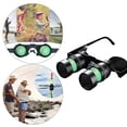 thumbnail image 4 of telescópicas Binoculares portátiles Óptica Binoculares Telescopio Lupa para ejercicio libre Entusiastas - Conjunto B shamjiam Telescopio de pesca, 4 of 9