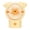 A003- Yellow, variant on Yellow Bear Shaped Handheld Fan Portable Fan Rechargeable Personal Fan Mini Fan with Usb Cable for Home Office Travel Outdoor Summer 1 Set