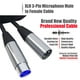thumbnail image 2 of Cable de micrófono XLR, cable de extensión de micrófono, cable de conector de , XLR XLR , para micrófono Cable de audio de Gloria Cable de micrófono, 2 of 7