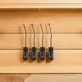 thumbnail image 4 of HEANUJJ Paddle Board Fin Clips Surfing Rudder Clip Black 5Pcs, 4 of 8