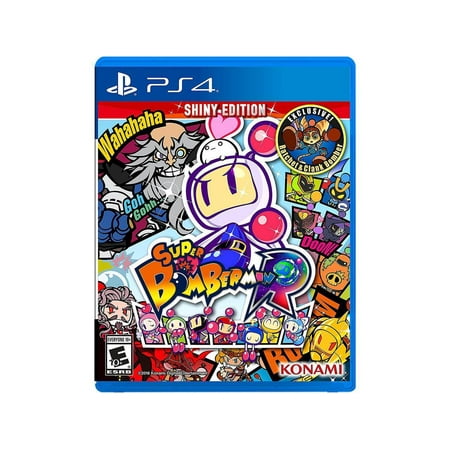 Konami Super Bomberman R PlayStation 4 Shiny (Best Bomberman Game Ever)
