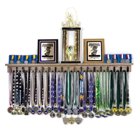 Medal Awards Rack Trophy Shelf and Award Display Rack (48